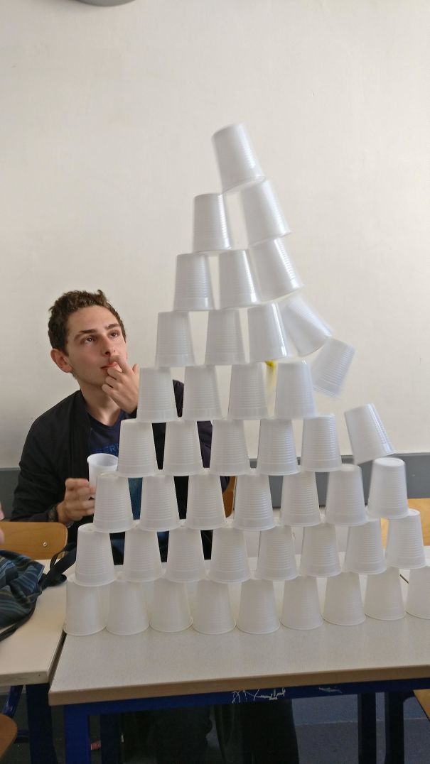 Destruction Of A Cup Castle