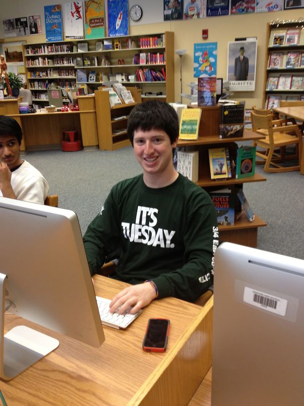 This Kid At My School Wears This Every Wednesday Just To Screw With Everyone's Heads