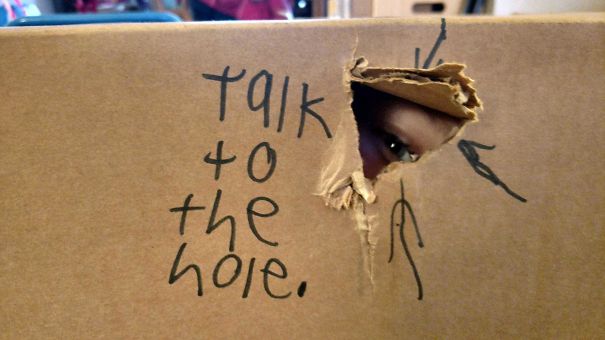 Walked Into The Living Room Looking For My 7-Year-Old. Found This: