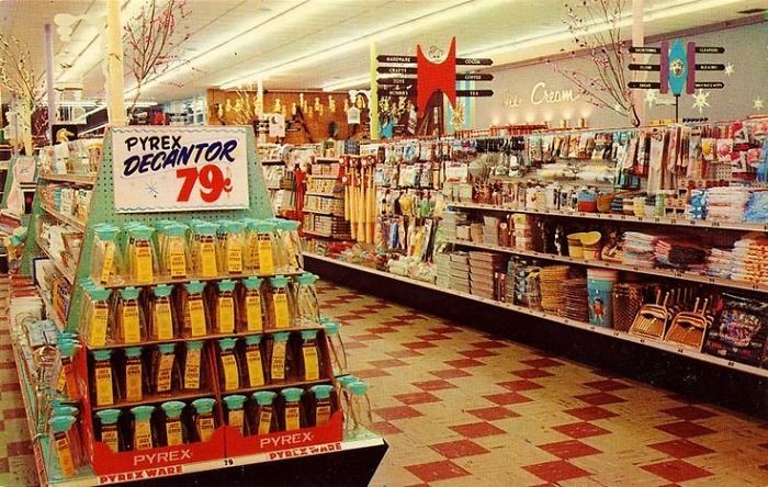 Interior Of A Piggly Wiggly Grocery Store, 1959