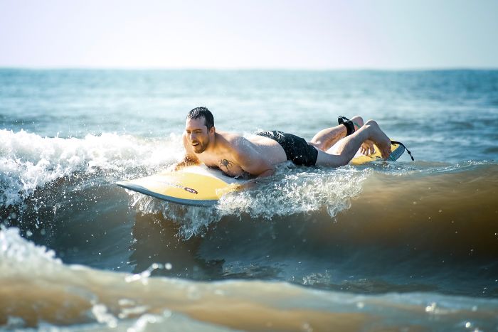 I Was Laid Off From A Long Term Job Recently And Two Days Later Decided To Do Something “Crazy”. So At 35 I Rented A Longboard - And Caught My First Wave. I Feel Alive Again
