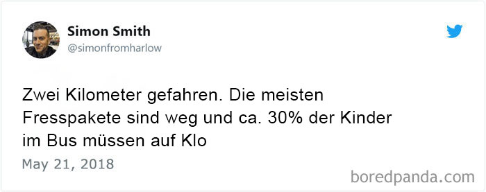 Funny! Dieser Vater ging als freiwilliger Betreuer mit auf den Schulausflug seiner Tochter und tweetete den Horror! Funny! Dieser Vater ging als freiwilliger Betreuer mit auf den Schulausflug seiner Tochter und tweetete den Horror!