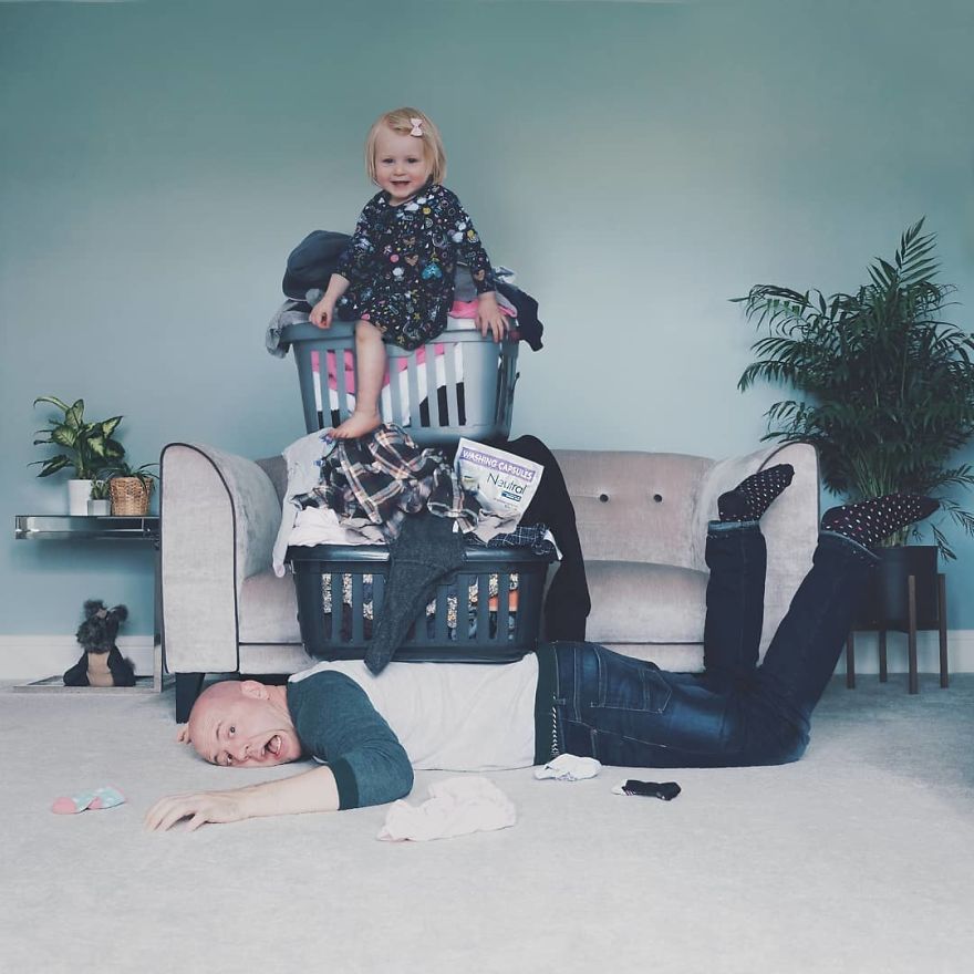 I Told You. There's No Getting Away From Laundry