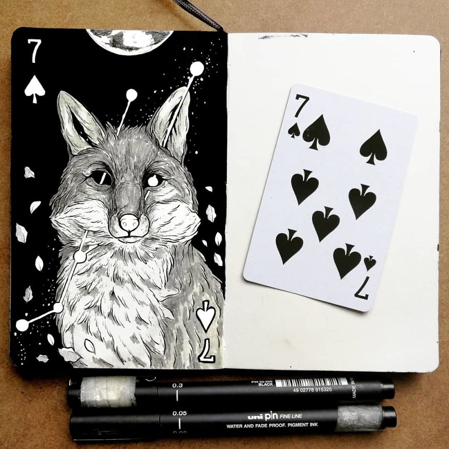 I Designed My Own Deck Of Cards Inspired By Nature And Magic I Designed My Own Deck Of Cards Inspired By Nature And Magic