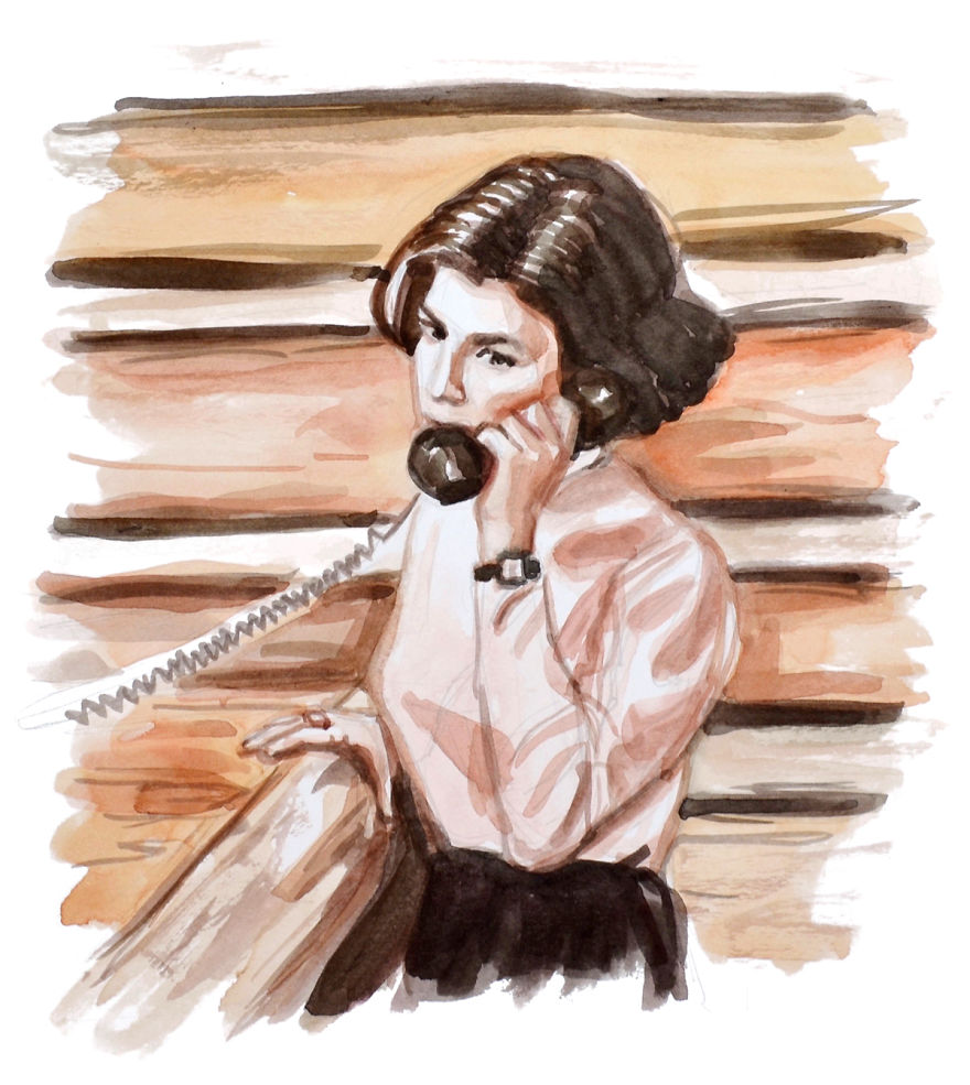 I Made Paintings Of People On The Phone I Made Paintings Of People On The Phone