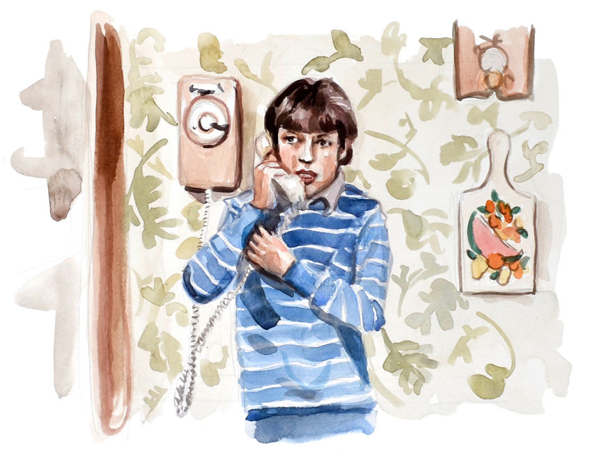 I Made Paintings Of People On The Phone I Made Paintings Of People On The Phone