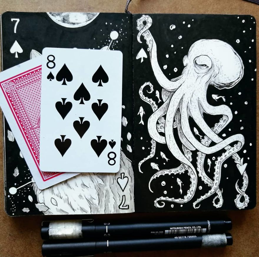 I Designed My Own Deck Of Cards Inspired By Nature And Magic I Designed My Own Deck Of Cards Inspired By Nature And Magic