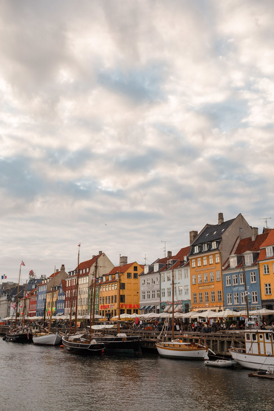 Summer Sunset Over Nyhavn
