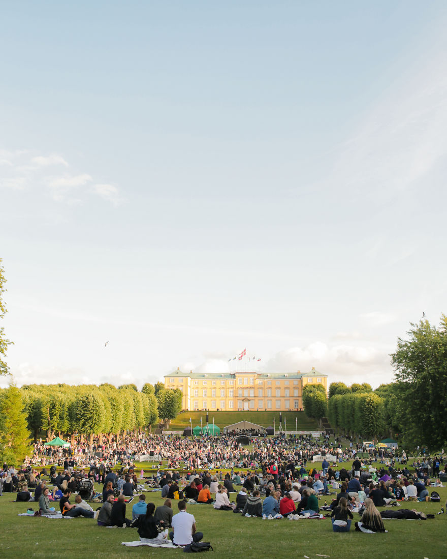 Midsummer At Frederiksberg Have
