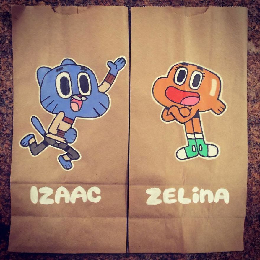 Art-On-Kids-Lunch-Bags-Lynell-Jinks