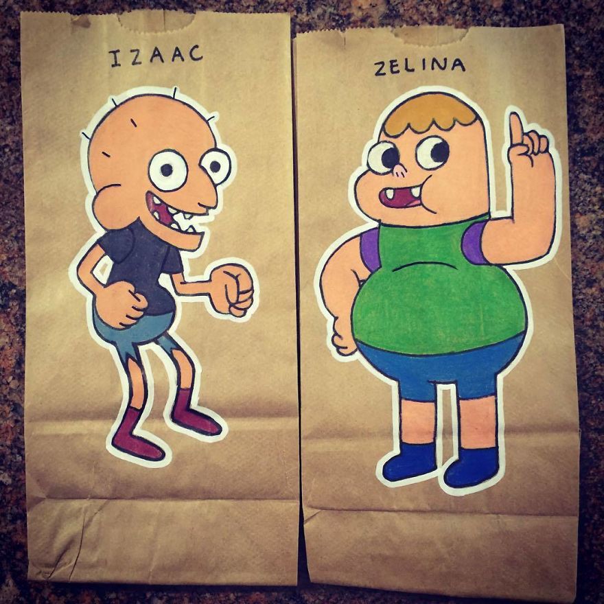 Art-On-Kids-Lunch-Bags-Lynell-Jinks