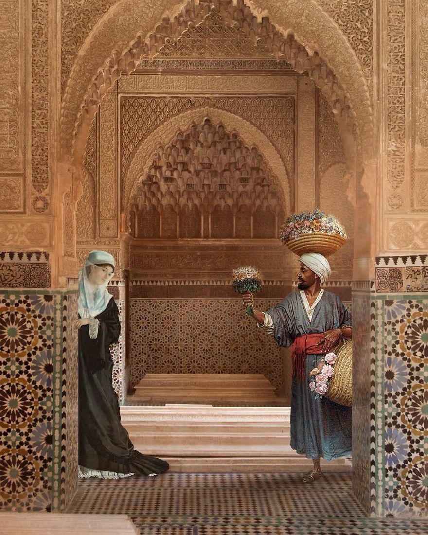 Famous-Painting-Characters-Modern-Environment-The-Canvas-Project