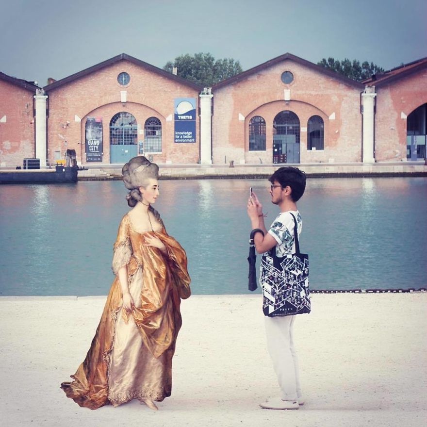 Famous-Painting-Characters-Modern-Environment-The-Canvas-Project