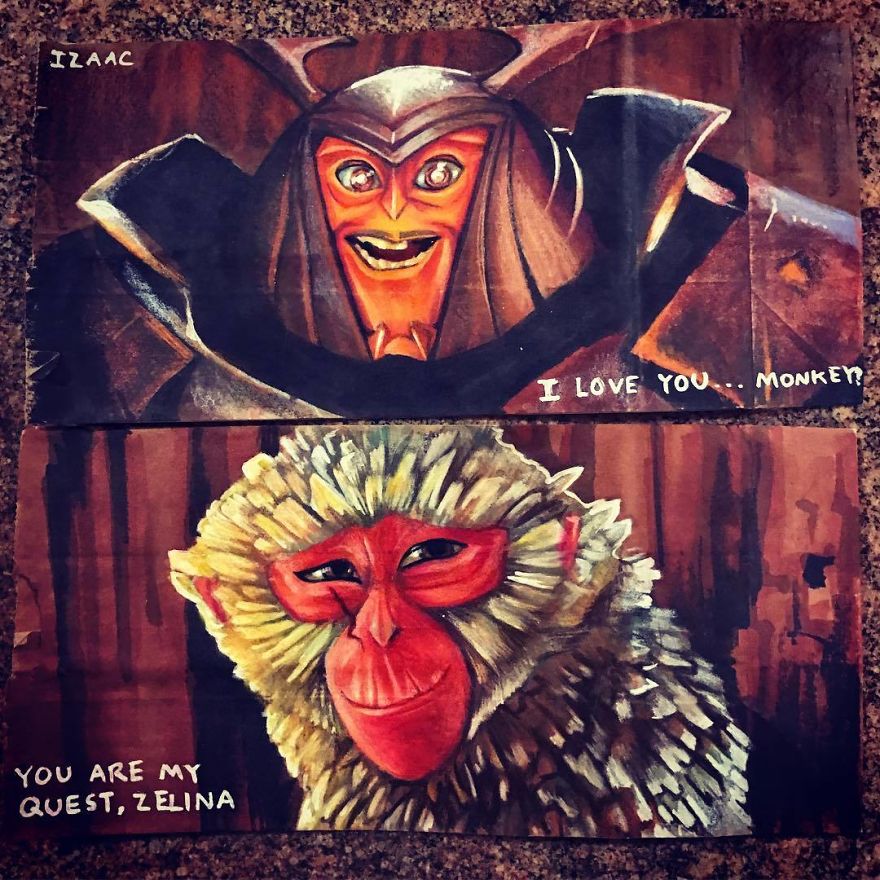 Art-On-Kids-Lunch-Bags-Lynell-Jinks