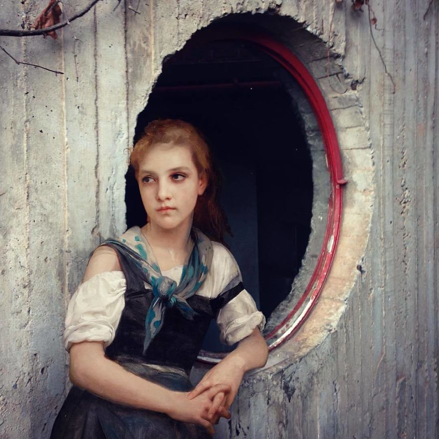 Famous-Painting-Characters-Modern-Environment-The-Canvas-Project