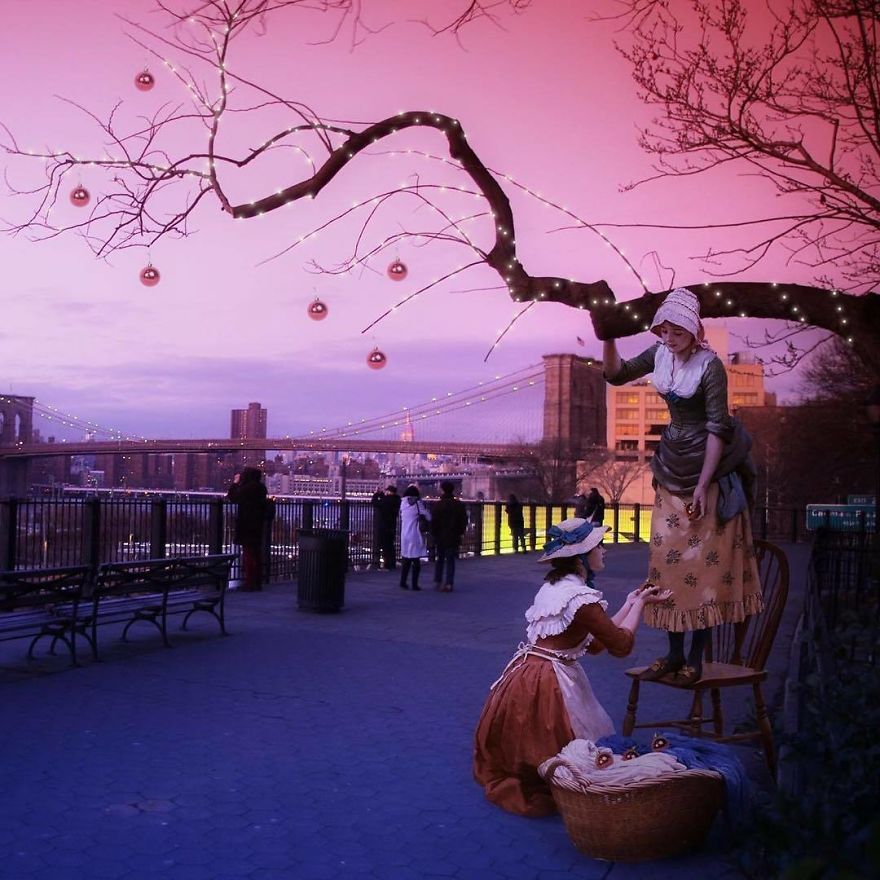 Famous-Painting-Characters-Modern-Environment-The-Canvas-Project