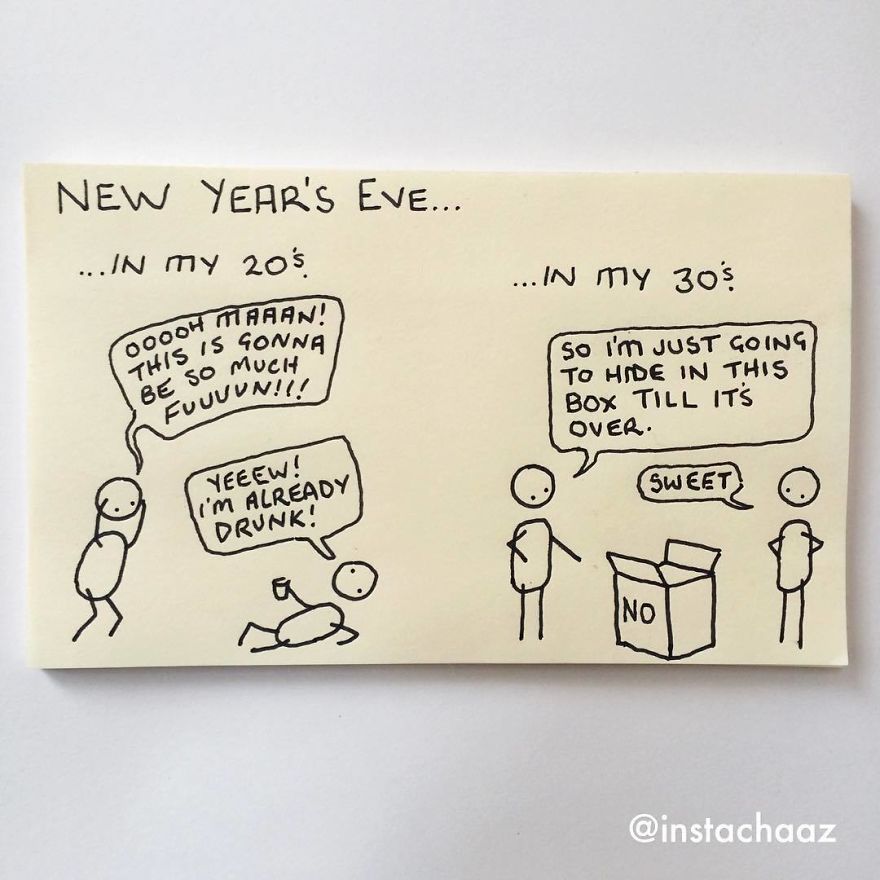 Funny Adulthood Problems Sticky Notes Chaz Hutton