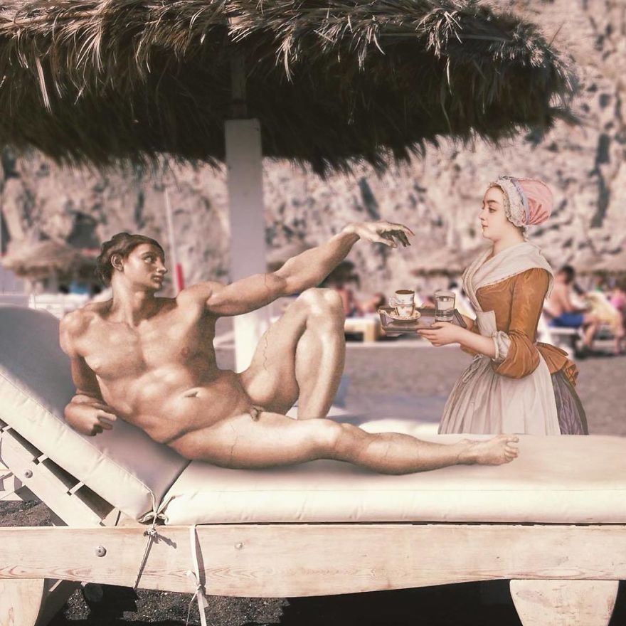 Famous-Painting-Characters-Modern-Environment-The-Canvas-Project