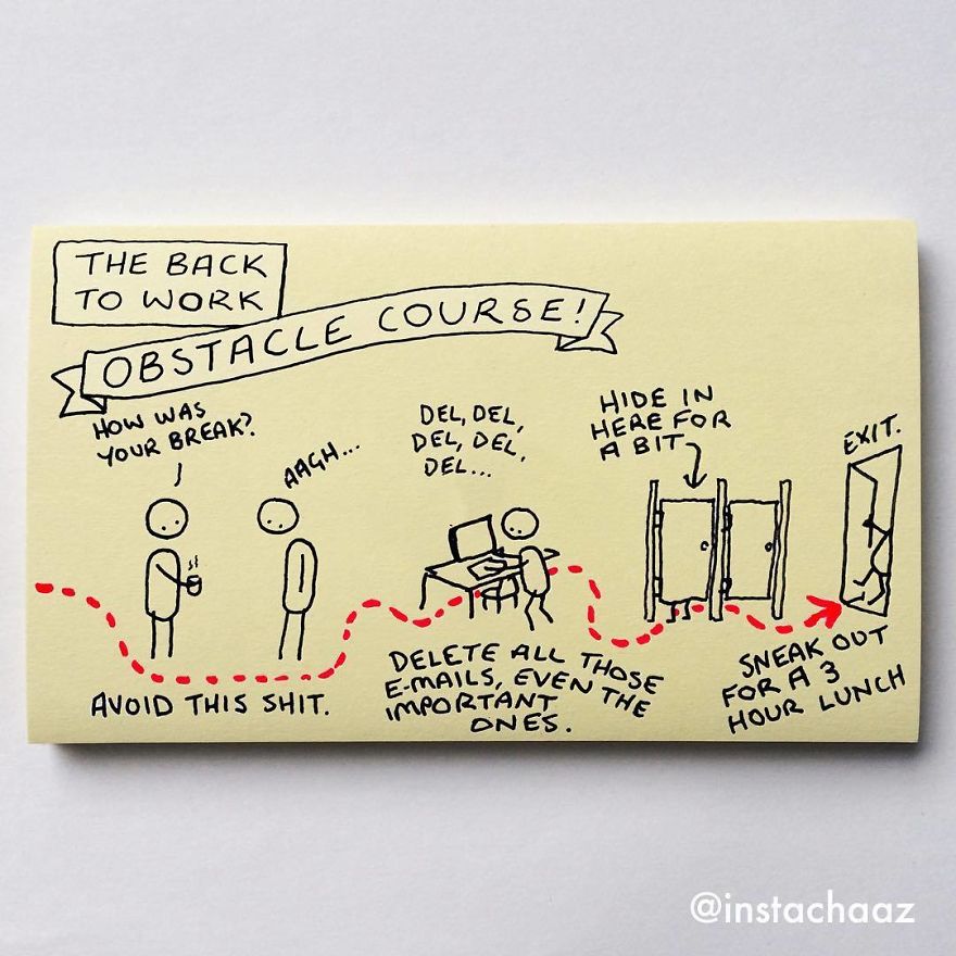 Funny Adulthood Problems Sticky Notes Chaz Hutton