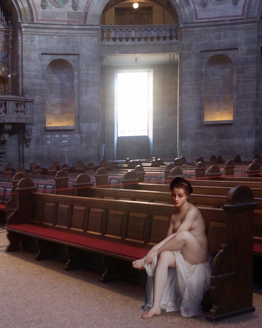 Famous-Painting-Characters-Modern-Environment-The-Canvas-Project