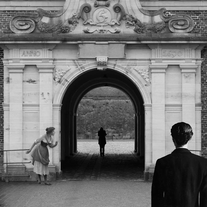 Famous-Painting-Characters-Modern-Environment-The-Canvas-Project