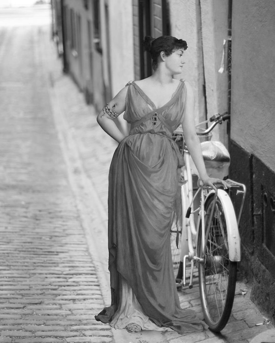 Famous-Painting-Characters-Modern-Environment-The-Canvas-Project