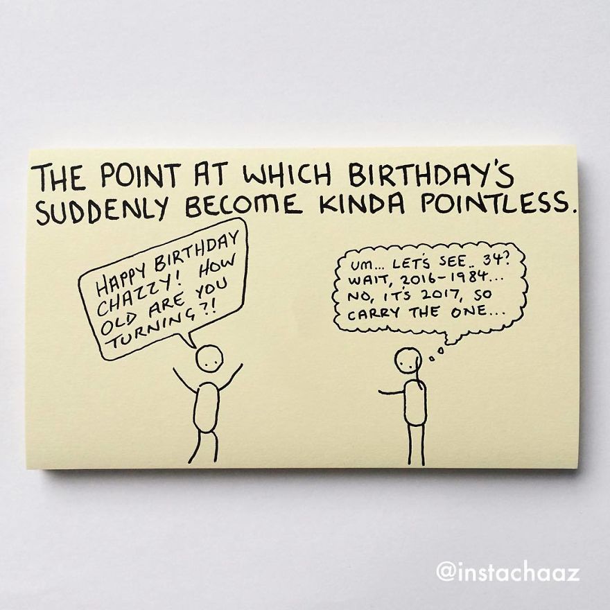 Funny Adulthood Problems Sticky Notes Chaz Hutton
