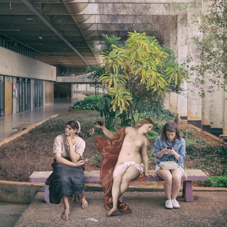 Famous-Painting-Characters-Modern-Environment-The-Canvas-Project