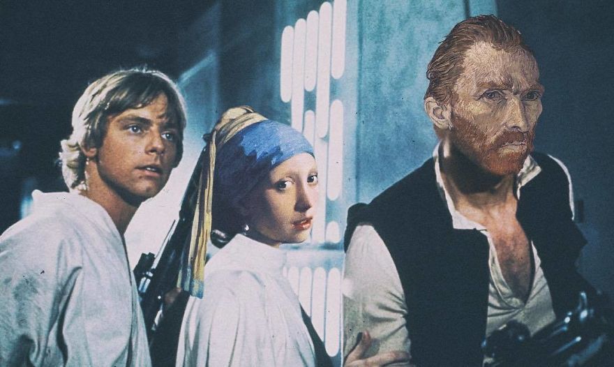 Famous-Painting-Characters-Modern-Environment-The-Canvas-Project