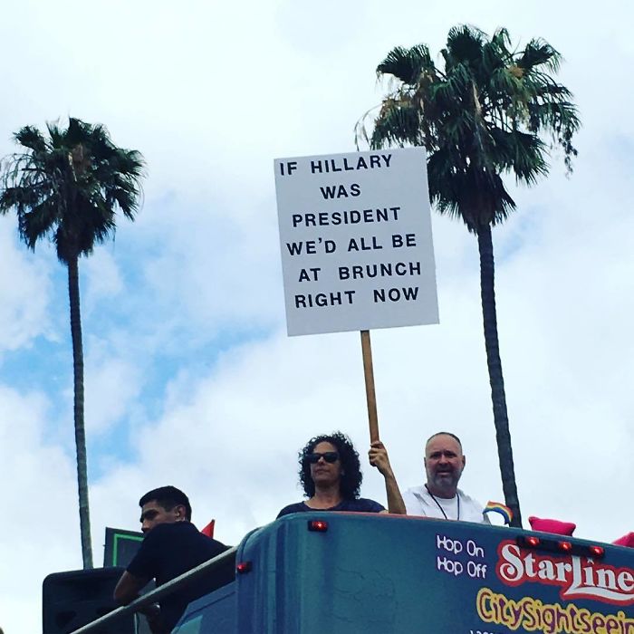 If Hillary Was President We'd All Be At Brunch Right Now