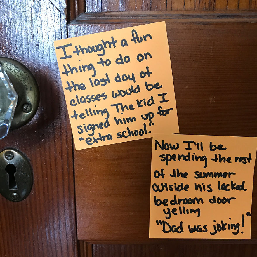 I've Written Over 350 Funny Notes About Being A Stay-At-Home Dad