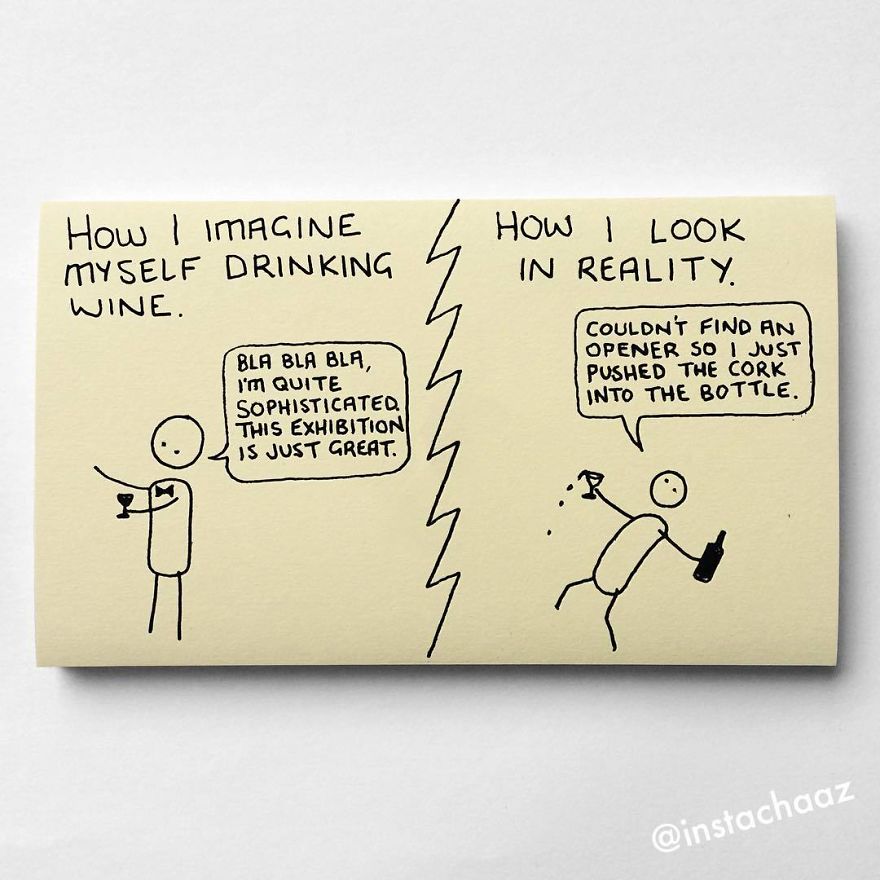 Funny Adulthood Problems Sticky Notes Chaz Hutton
