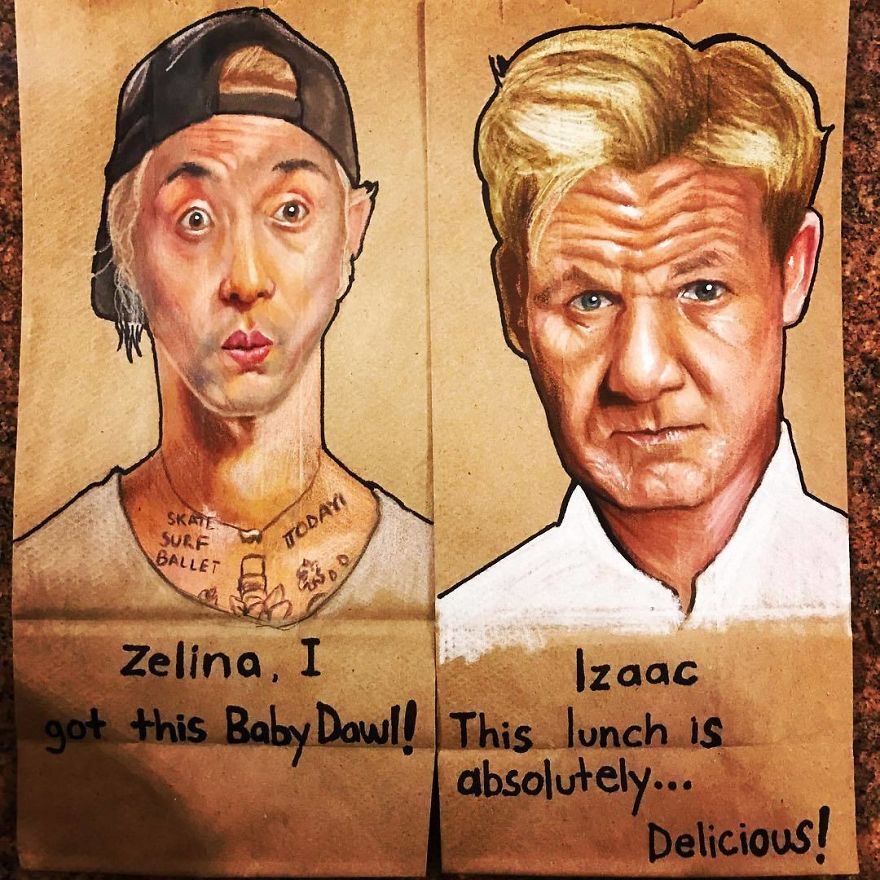 Art-On-Kids-Lunch-Bags-Lynell-Jinks