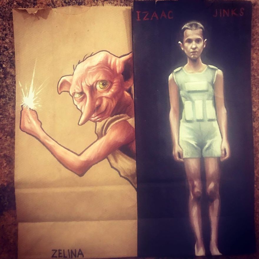 Art-On-Kids-Lunch-Bags-Lynell-Jinks