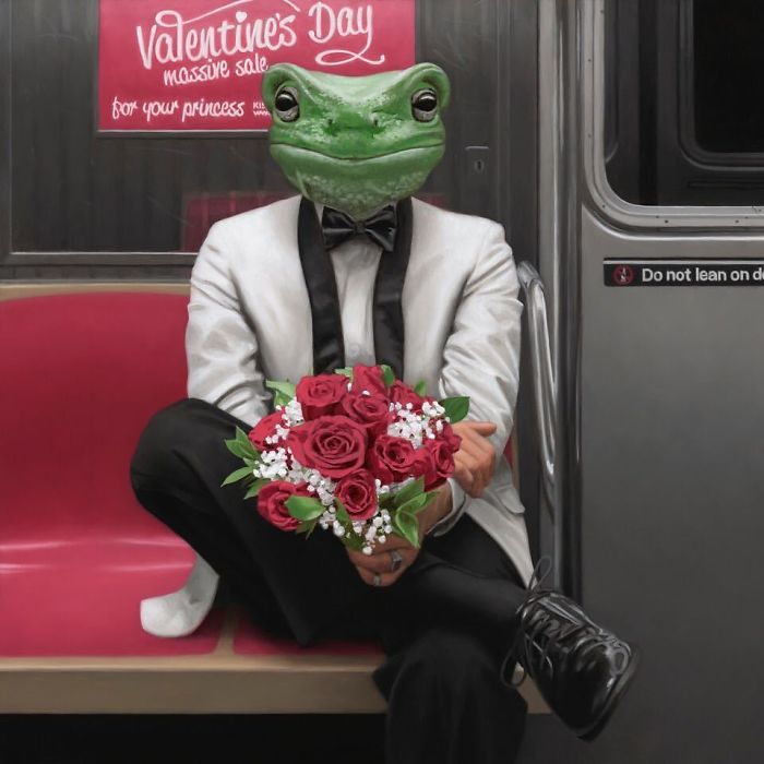 Subway-People-Animal-Heads-Paintings-Matthew-Grabelsky