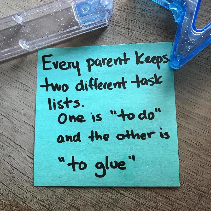 I've Written Over 350 Funny Notes About Being A Stay-At-Home Dad