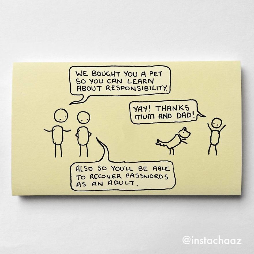 Funny Adulthood Problems Sticky Notes Chaz Hutton