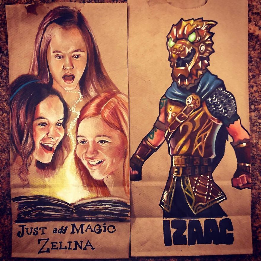 Art-On-Kids-Lunch-Bags-Lynell-Jinks