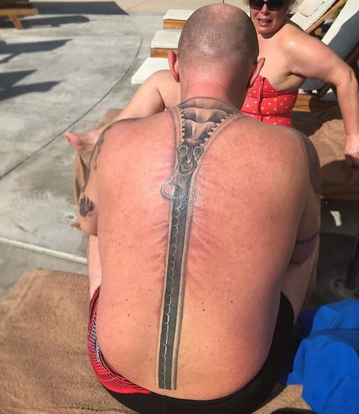 Zipper Tattoo