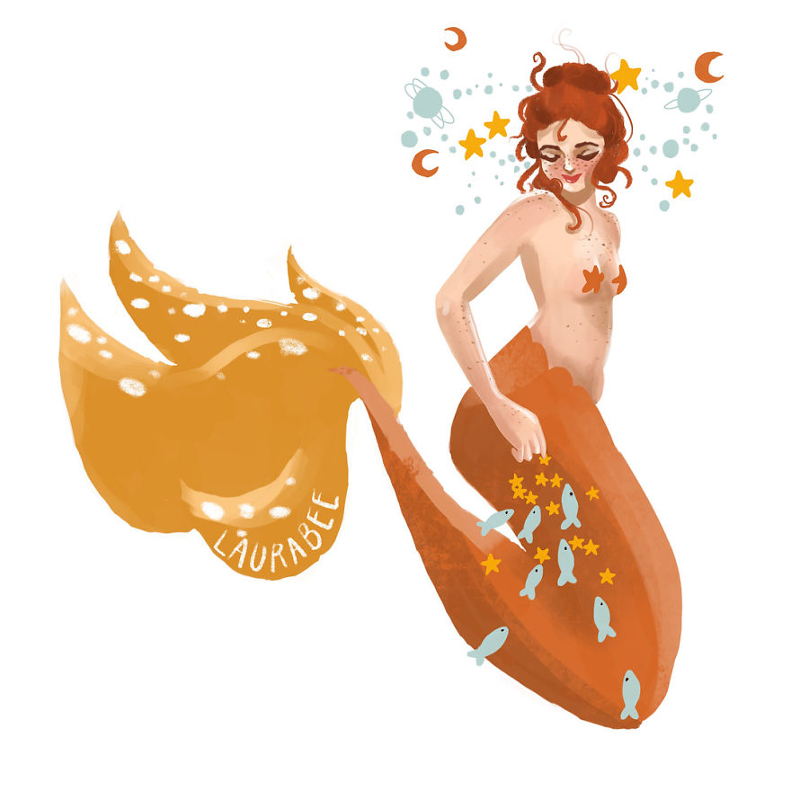 Painting Mermaids Every Day In May