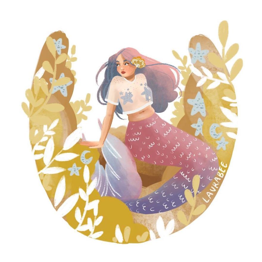 Painting Mermaids Every Day In May