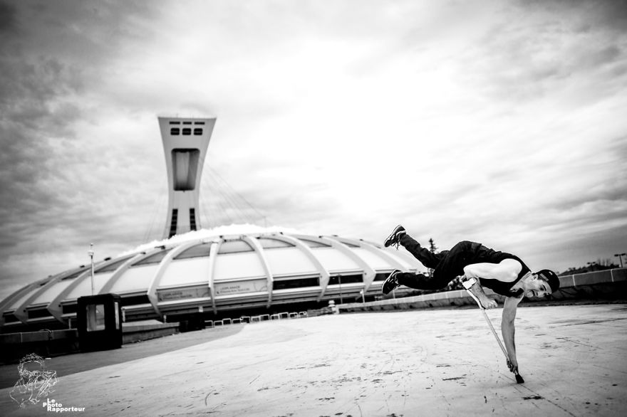 On Tuesday, May 1st 2018 At 6:23pm, Dancer Lazylegz Lost His Balance As He Was Performing A Dance Move That Most People Would Qualify As Being « Wow Impressive 0_o »