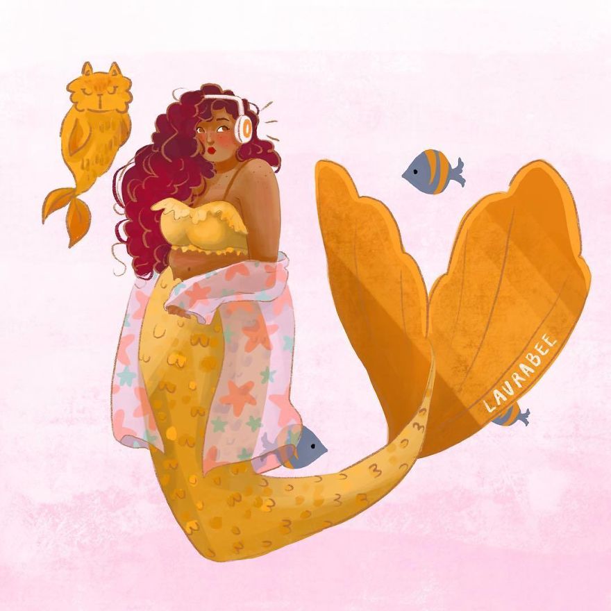 Painting Mermaids Every Day In May