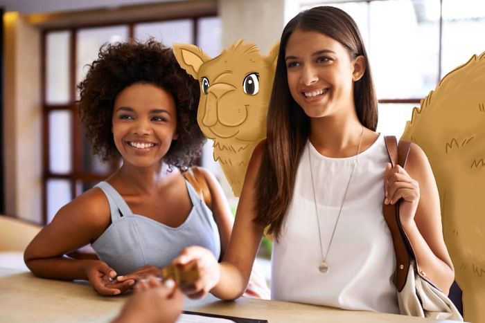 "So It Looks Like You Drank... Your Entire Mini Bar... Every Day Of Your Five Day Stay." "Yeah... Sandy Can Really Hold Her Liquor"