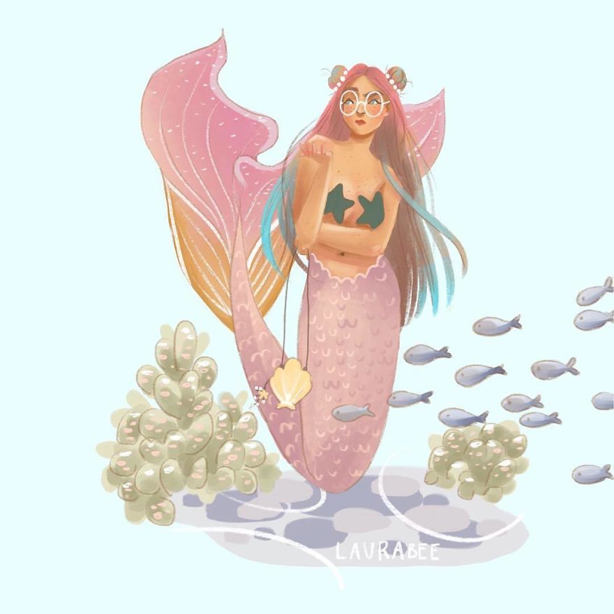 Painting Mermaids Every Day In May