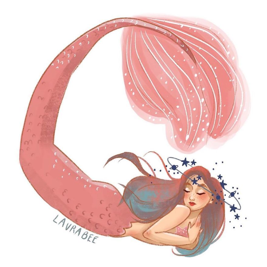 Painting Mermaids Every Day In May