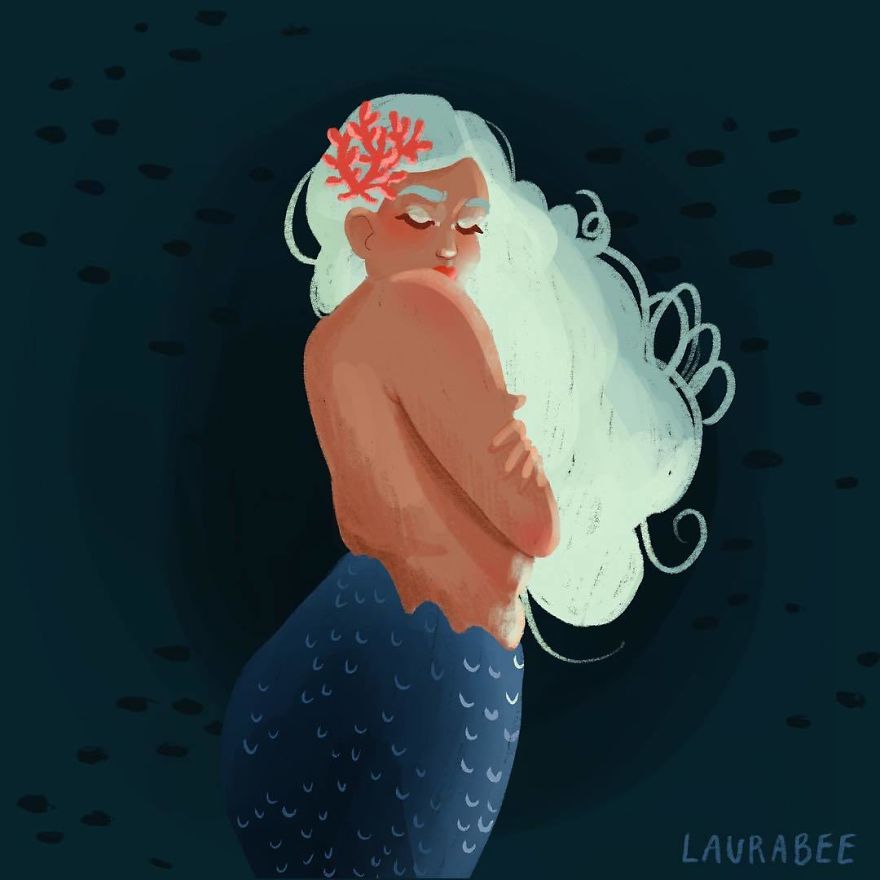 Painting Mermaids Every Day In May