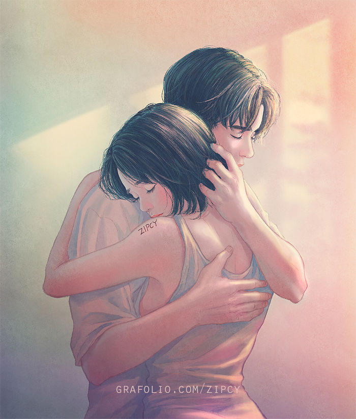 New-Romantic-Couple-Illustrations-Korea-Zipcy