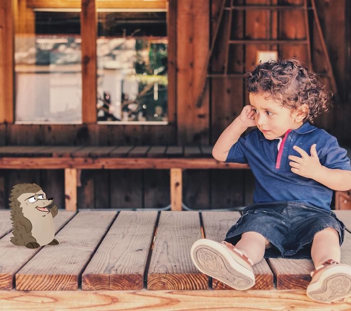 "I Said, 'Of Course I Have A Backup, I'm A Hedgehog.' Get It? Hedge." Pete Was Convinced The Problem With His Jokes Was The Volume, Not The Content. He Just Needed To Project More, That Was All