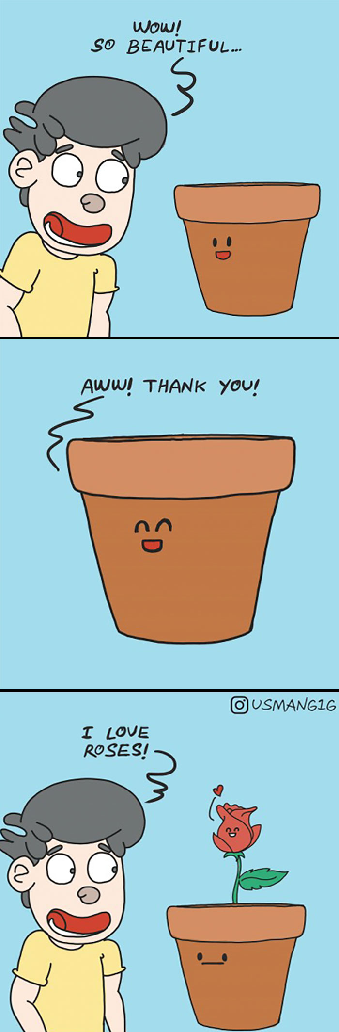 Comics Based On Perspective Of Non-Living Objects